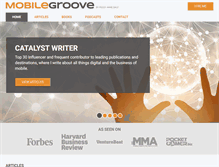 Tablet Screenshot of mobilegroove.com